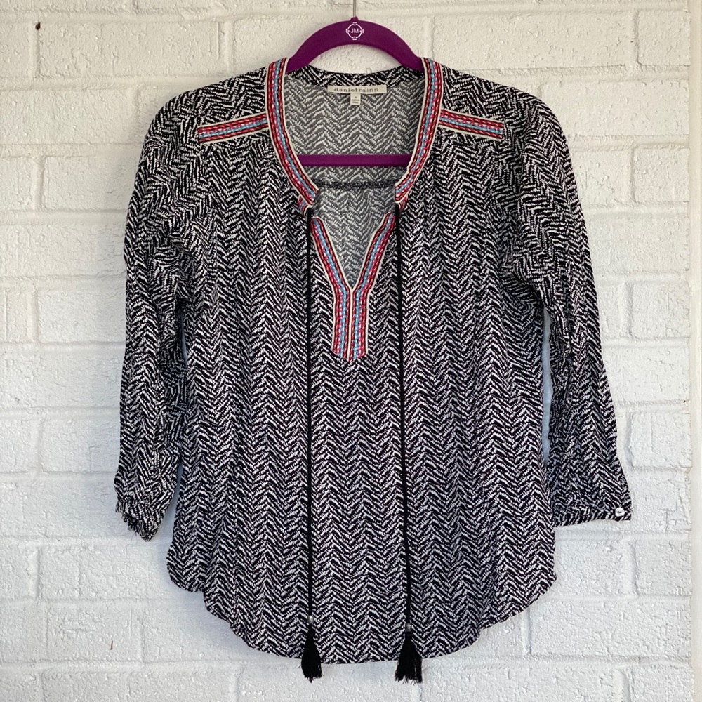 Aztec/tribal women’s blouse